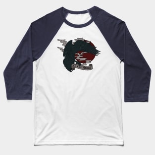 Edgar Allan Poe - The Raven Baseball T-Shirt